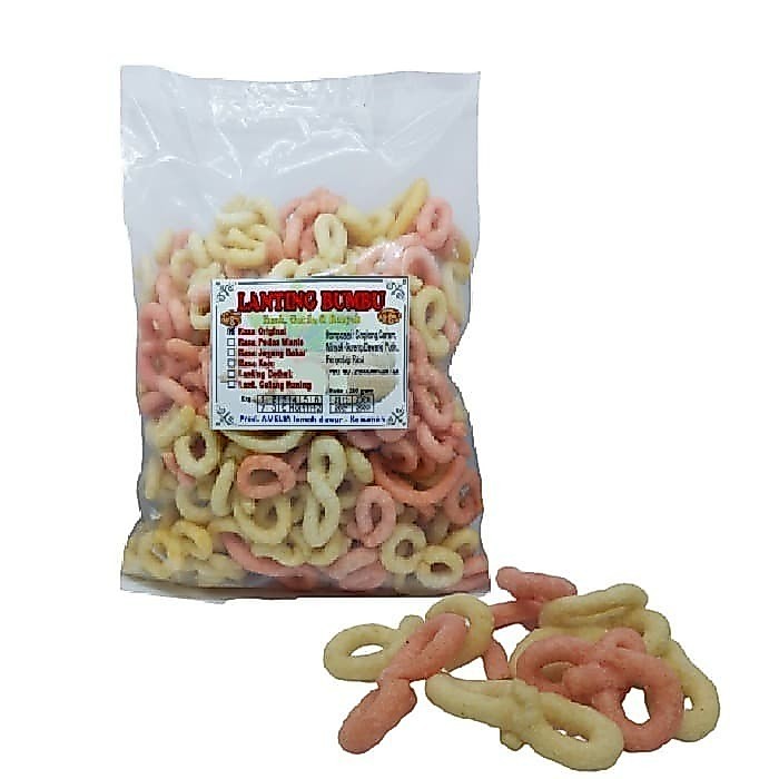 Lanting klanthing Aneka Rasa komplit Khas Kebumen 250 Gram - Lanting Getuk COD