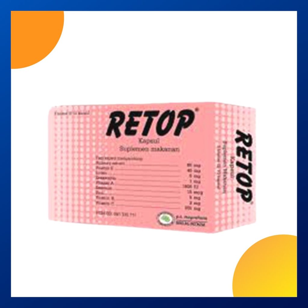 Retop Per Box Isi 30 Kapsul