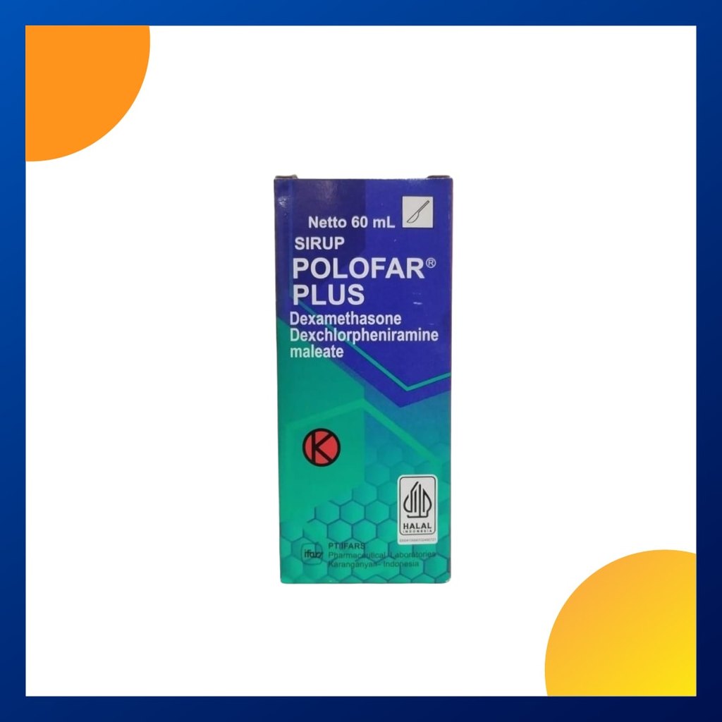 POLOFAR PLUS SIRUP 1 BOTOL @ 60 ML