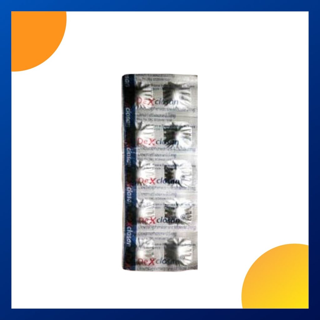 DEXCLOSAN 1 STRIP @ 10 TABLET