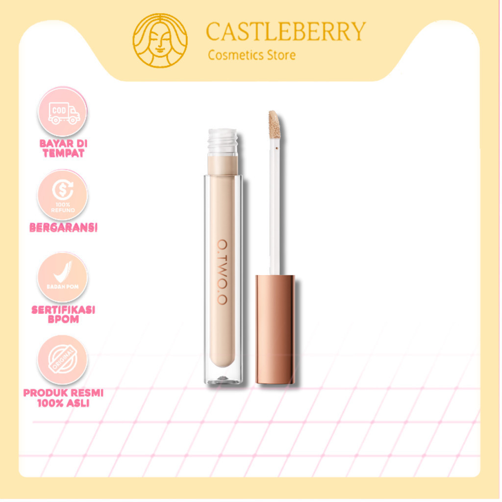 CASTLE - O.TWO.O Liquid Concealer Full Coverage Waterproof Long Lasting