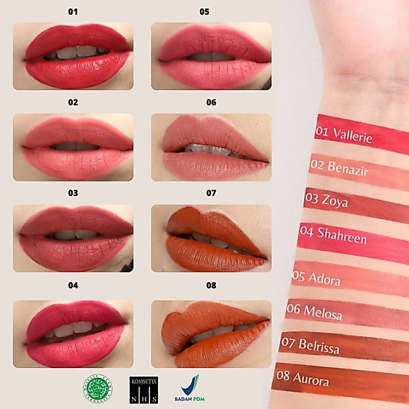 LIPCREAM MATTE KOMSETIX NHS