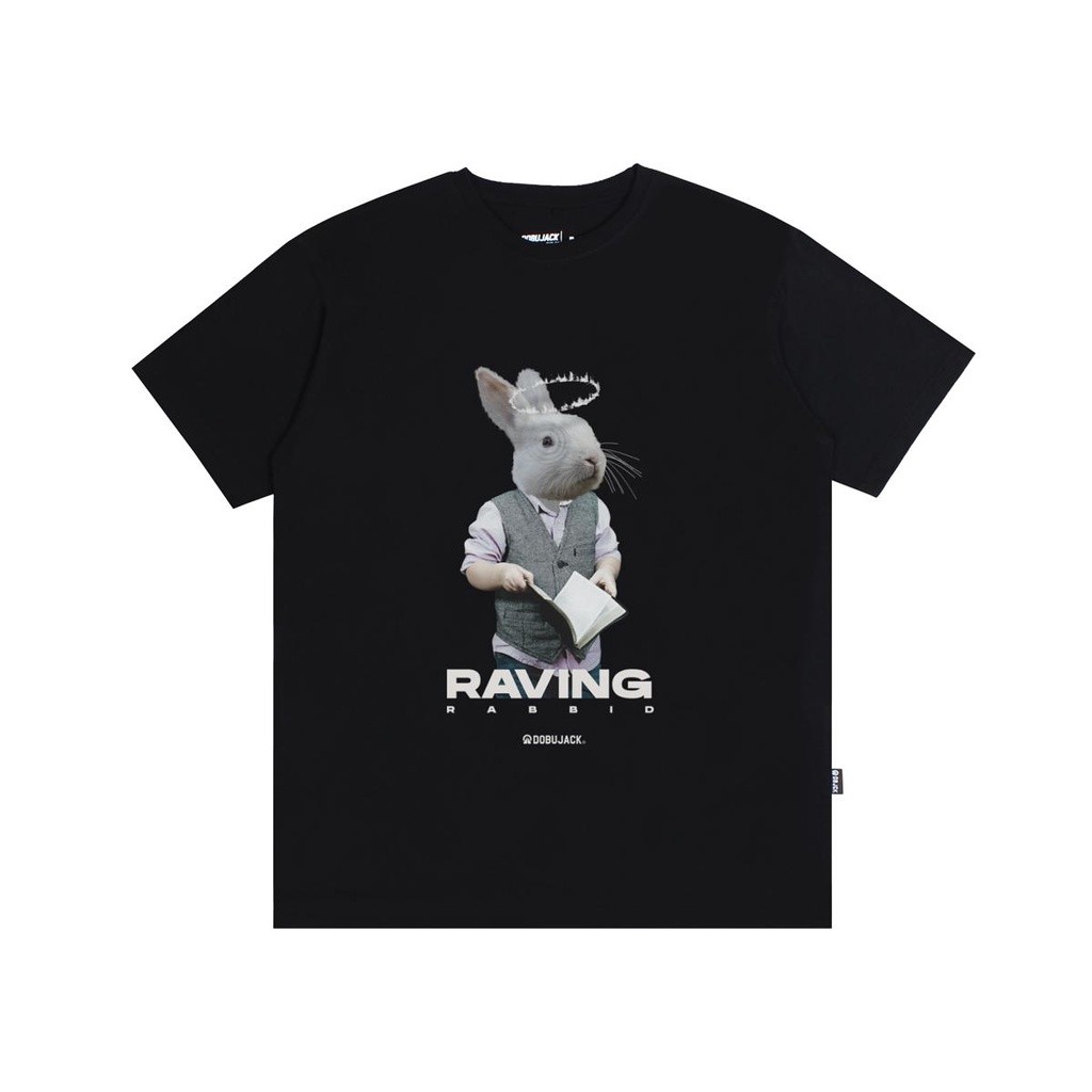 Dobujack Tshirt Raving Black Tees