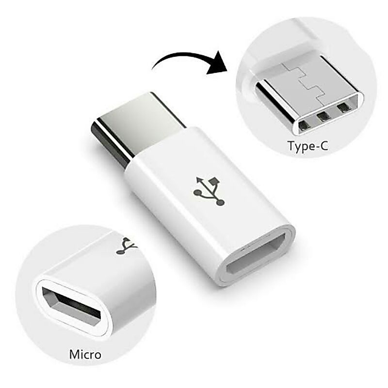 Adapter To USB C / Adaptor Micro Usb to Type C