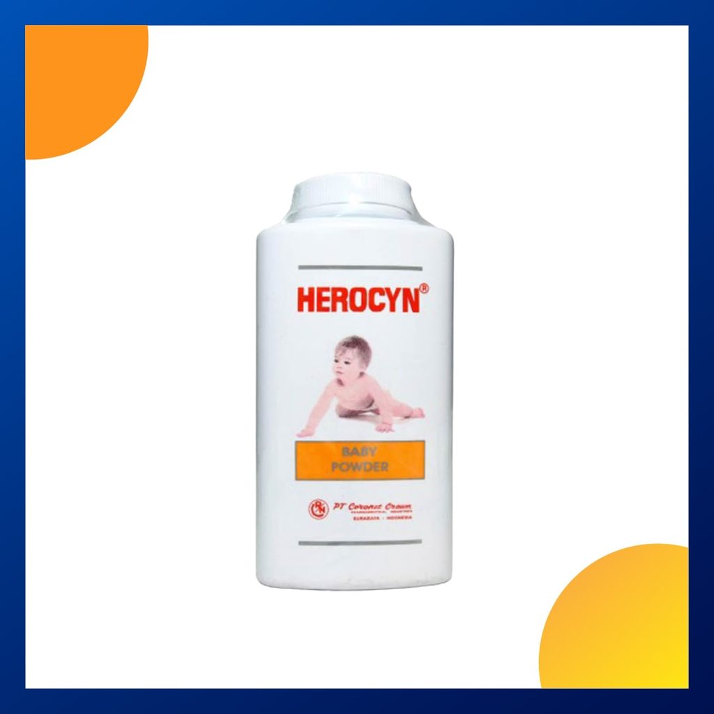 Herocyn Bedak Bayi 100 Gram Botol
