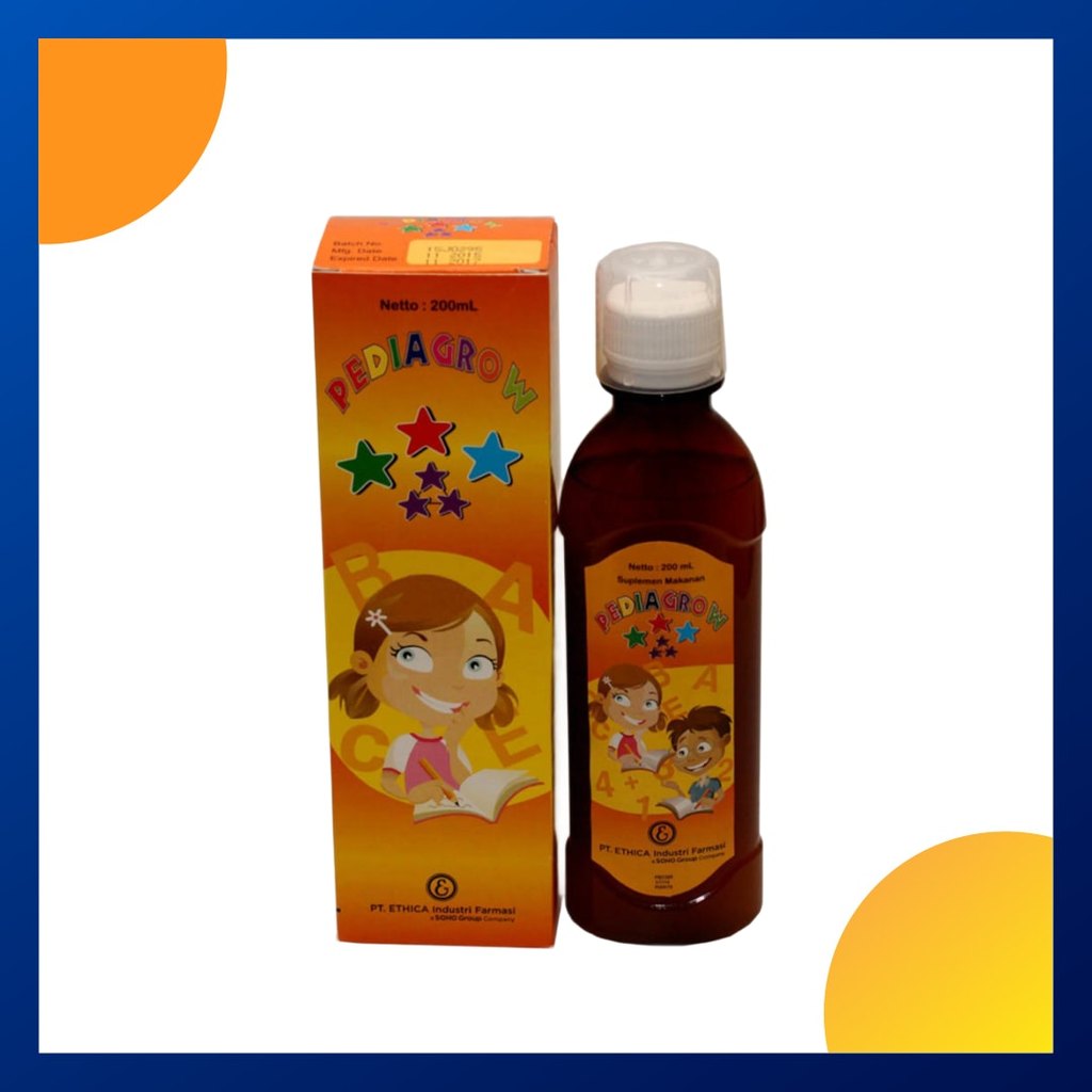 Pediagrow Syrup Isi 200 Ml Botol