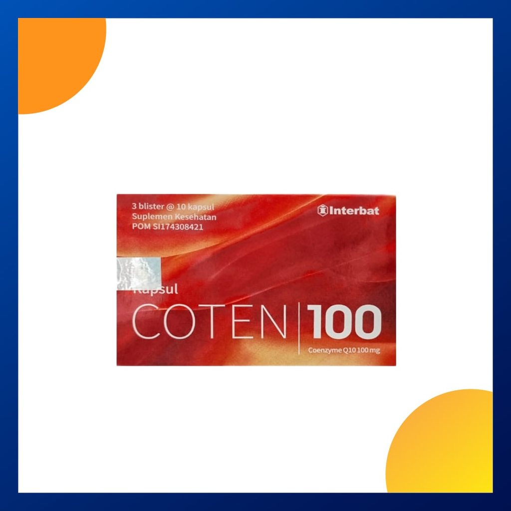 Coten 100 Box Isi 30 Kapsul