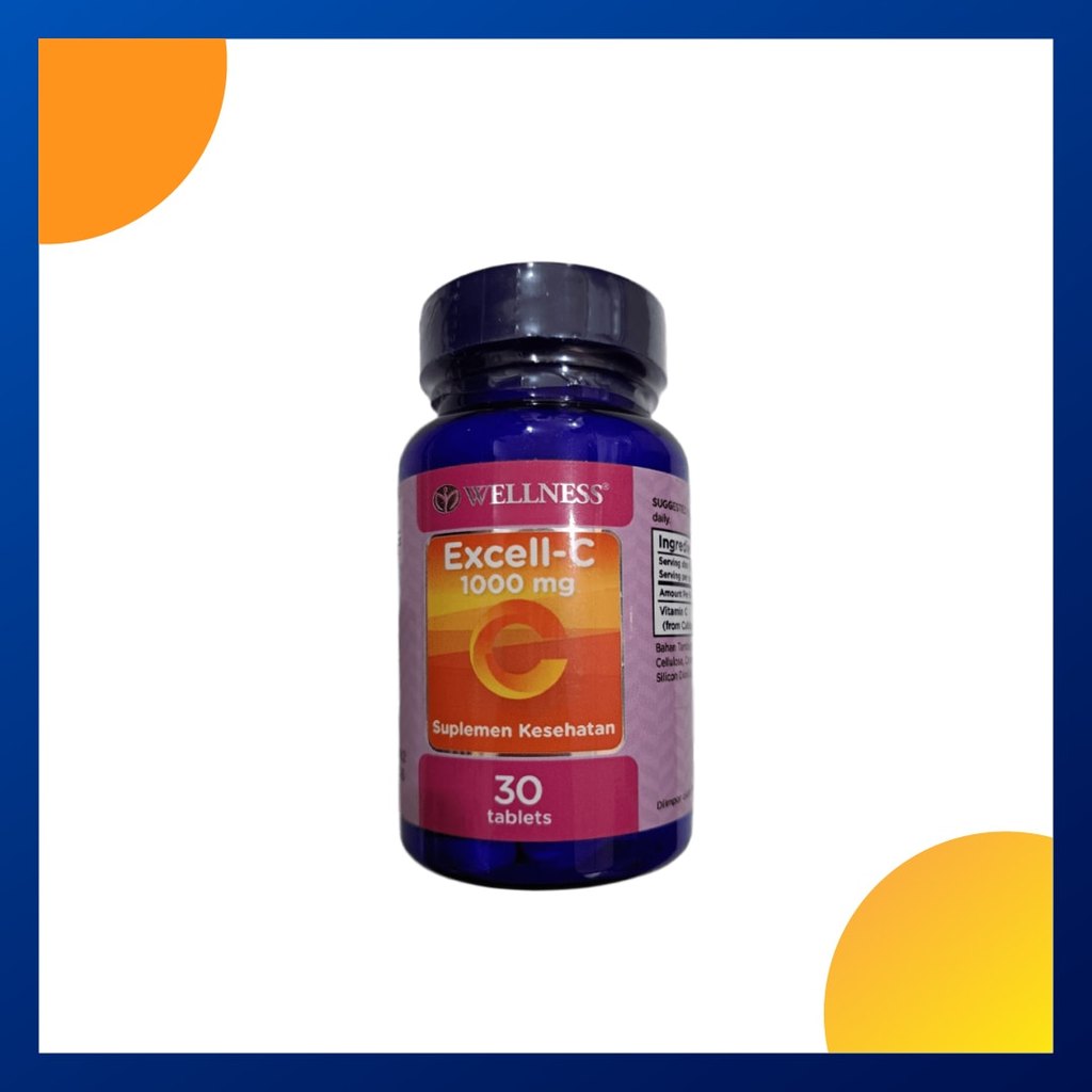 Wellness Excell C 1000 Mg Botol 30 Tablet