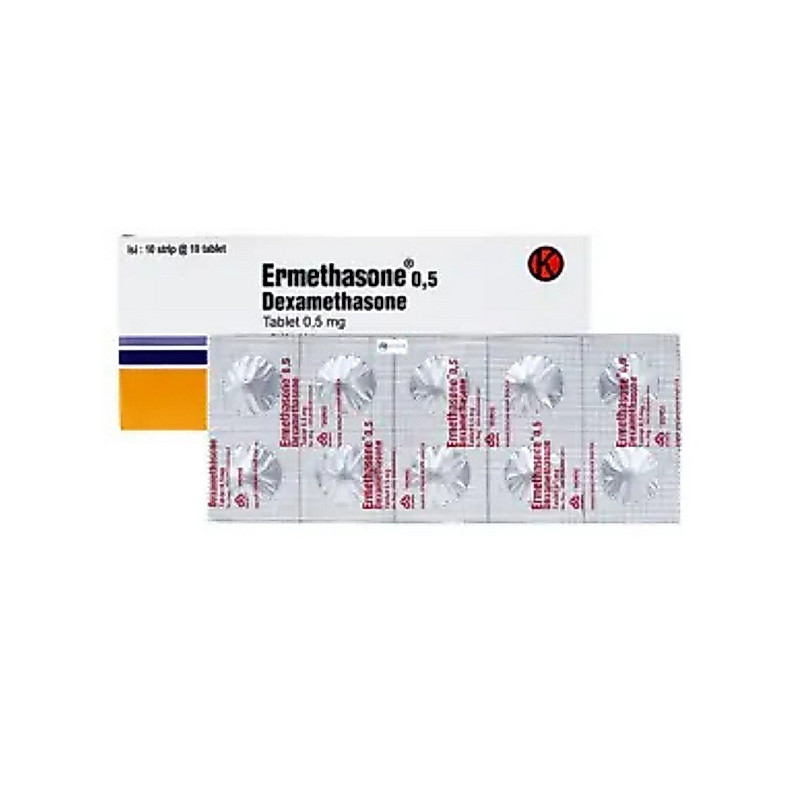 ERMETHASONE 0.5 1 STRIP @ 10 TABLET