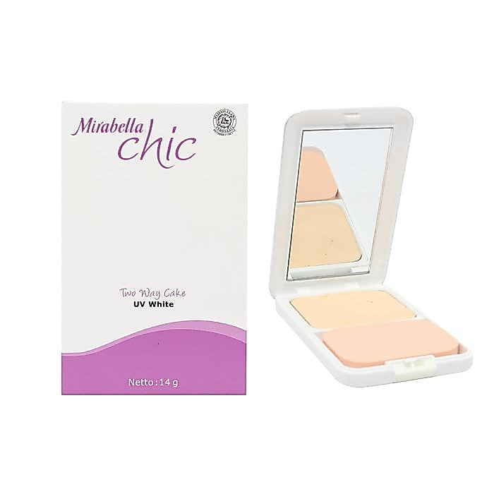 "RAYA" MIRABELLA Chic Two Way Cake UV White