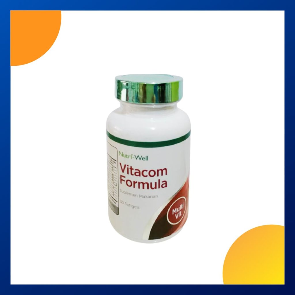 Nutriwell Vitacom Formula Botol 30 Kapsul