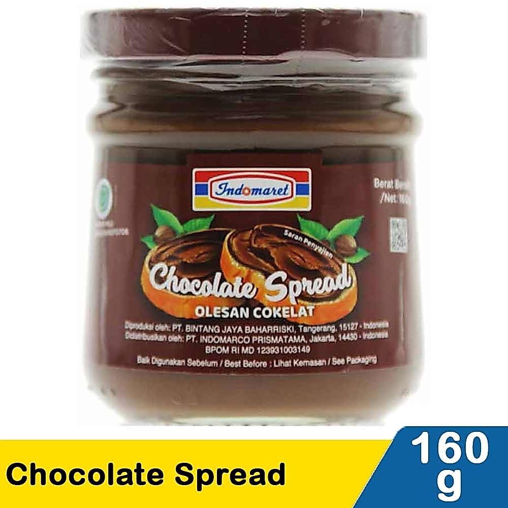 INDOMARET SPREAD CHOCOLATE 160/150g