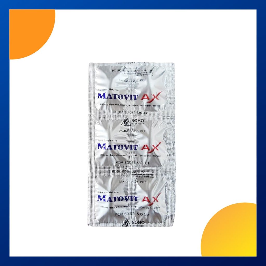 Matovit Ax Strip 6 Tablet