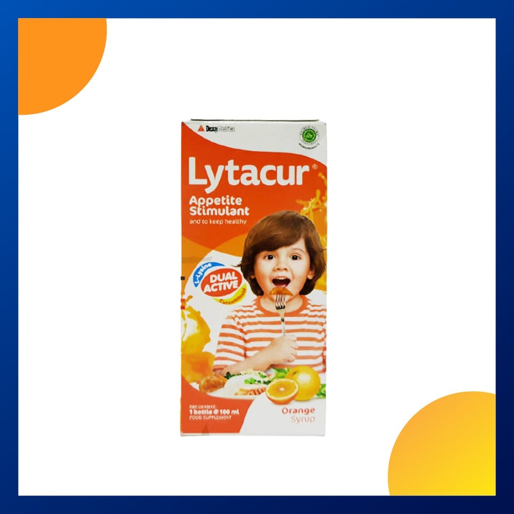 Lytacur Rasa Jeruk 100 Ml