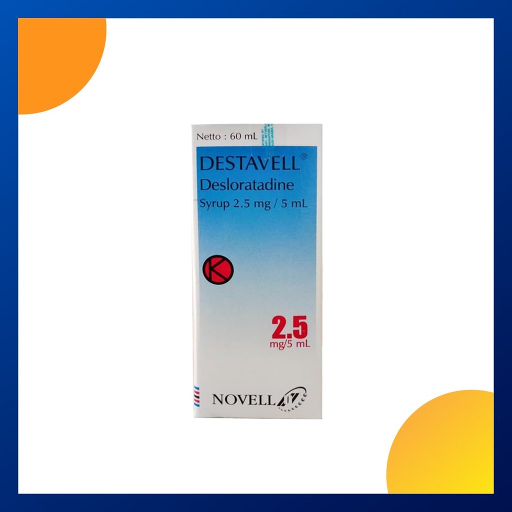 DESTAVELL SIRUP 1 BOTOL @ 60 ML
