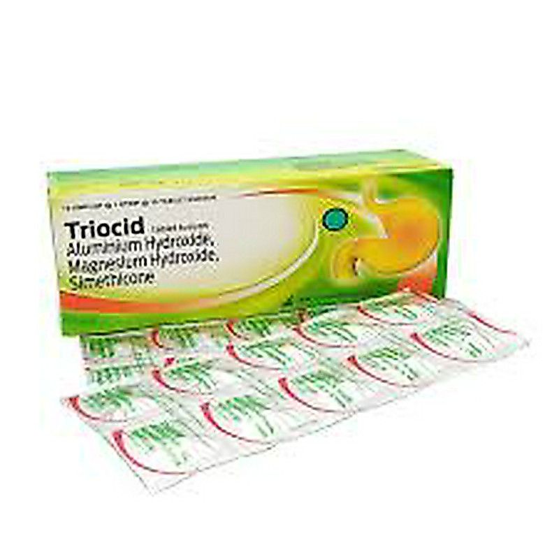 TRIOCID 1 STRIP @ 10 TABLET KUNYAH