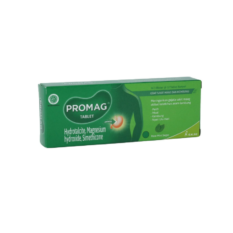 PROMAG FORTE 1 STRIP @ 6 TABLET KUNYAH