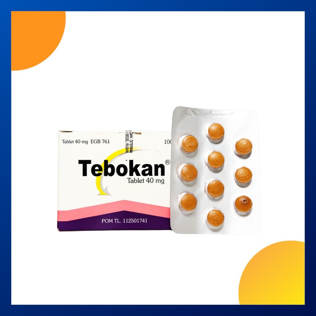 Tebokan 40 Mg Box 100 Tablet