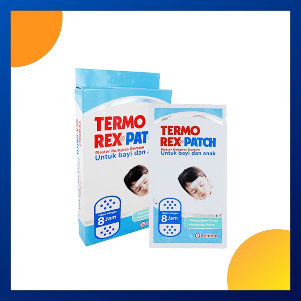 Termorex Patch Kompres Demam Box 6 Sachet