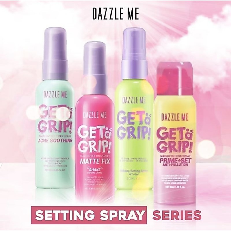 Dazzle Me Get A Grip Makeup Setting Spray