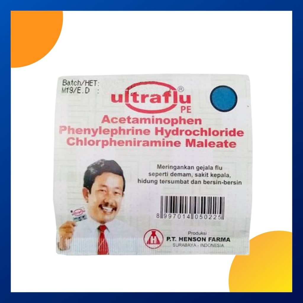 ULTRAFLU PE 1 STRIP @ 4 KAPLET