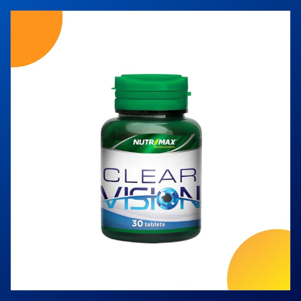 Nutrimax Clear Vision Botol 30 Tablet