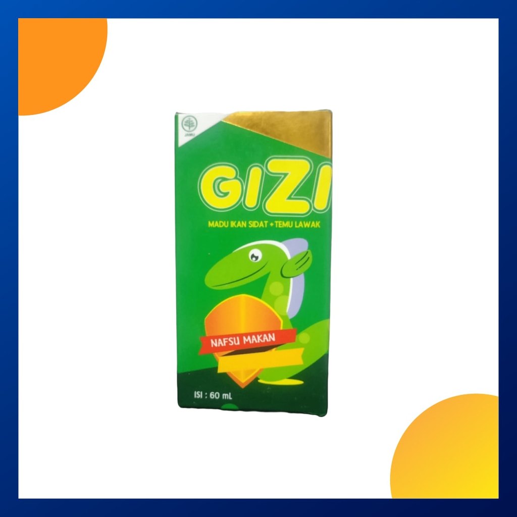 Gizidat 60 Ml Botol Plastik