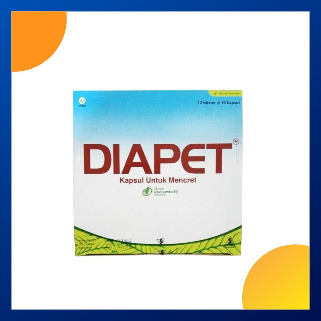Diapet Box Isi 120 Kapsul
