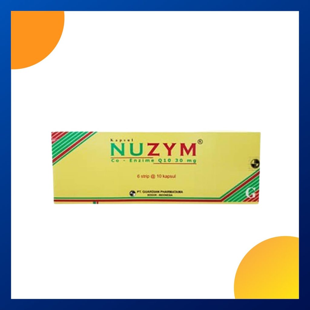 Nuzym Box Isi 60 Kapsul