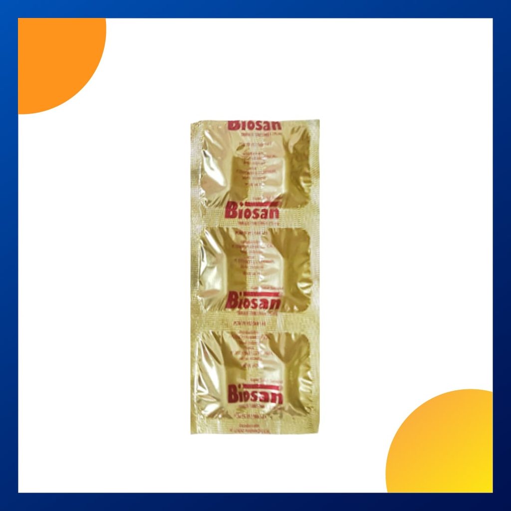 Biosan Strip Isi 6 Kaplet