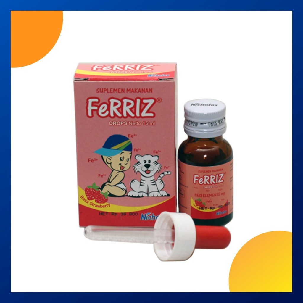Ferriz Drops Rasa Strawberry 15 Ml