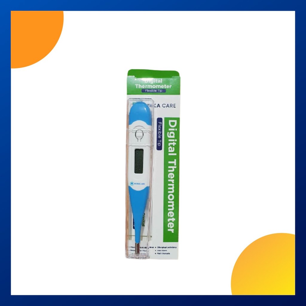 Hexa Care Digital Thermometer Flexible Tip