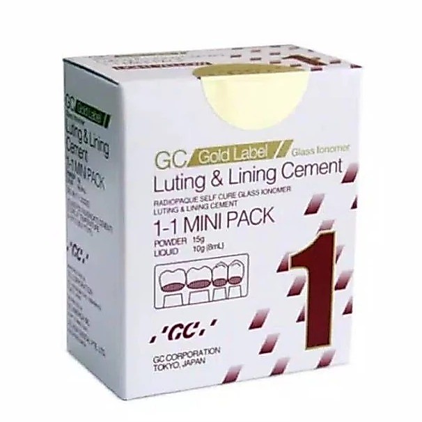 Lem GC Fuji 1 Mini Pack, Luting & Lining Cement