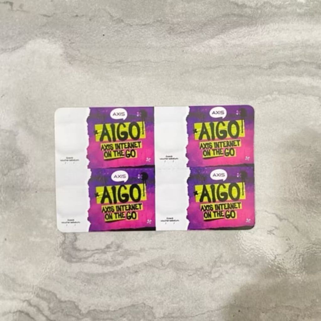 Voucher Kosong Axis Zero 4in1 Nasional
