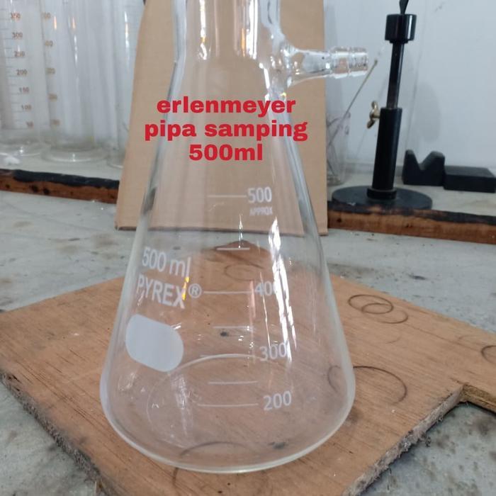 filtering flask 500ml pyrex     Berkualitas