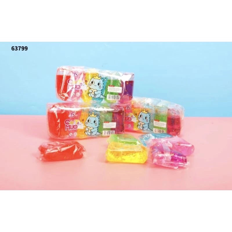 Clay Slime 1pak 6pc