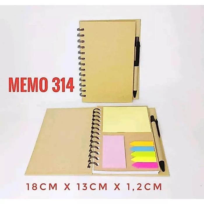 MEMO 314 , buku memo , memo sticky notes, blocknote
