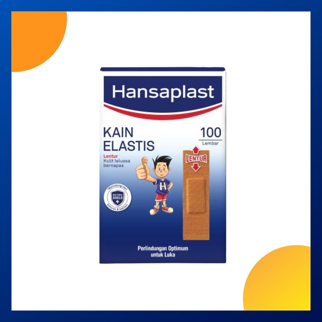 Hansaplast Kain Elastis Mix Box 100 Lembar