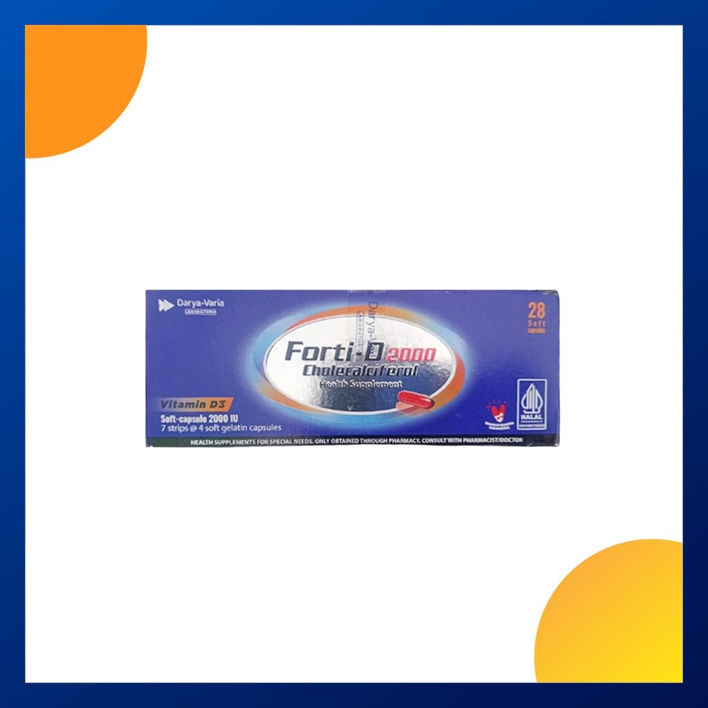 Forti-D 2000 Iu Box 28 Kapsul