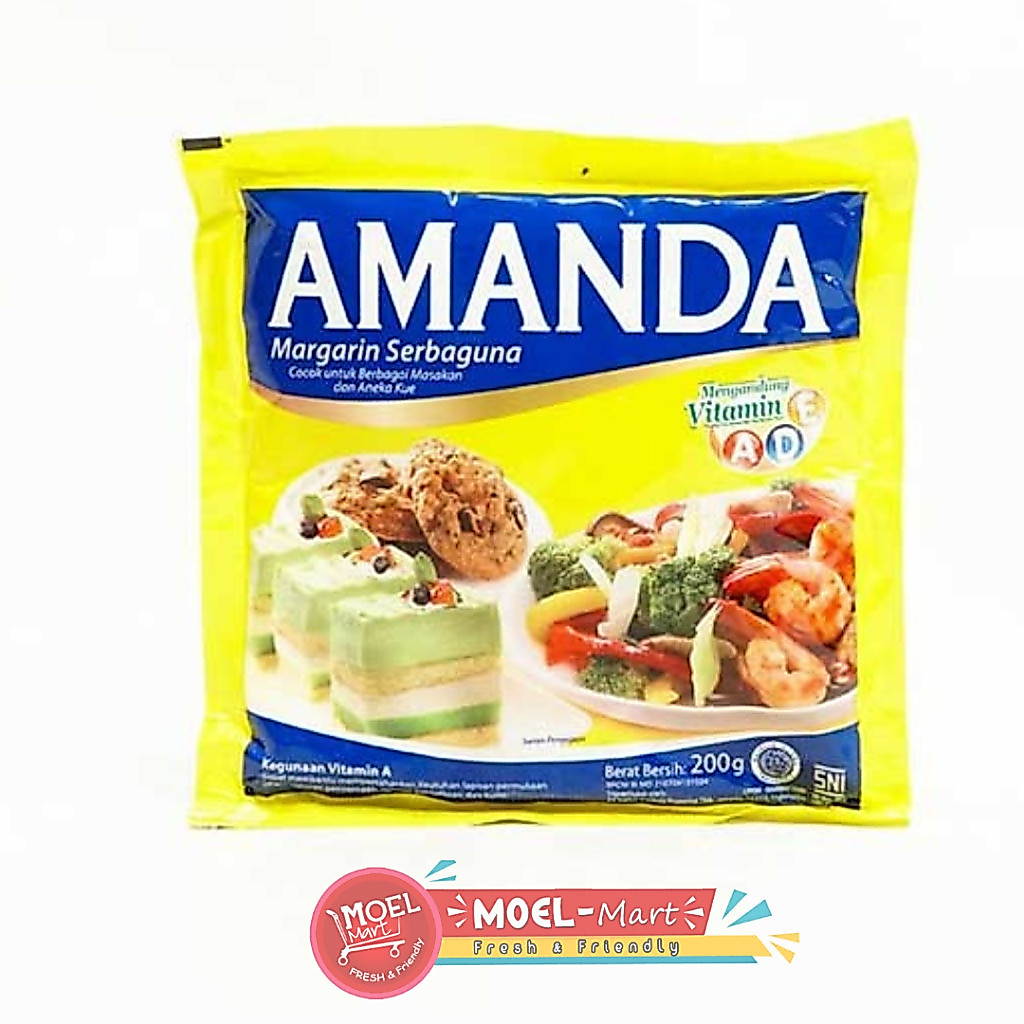 AMANDA MARGARINE 200GR
