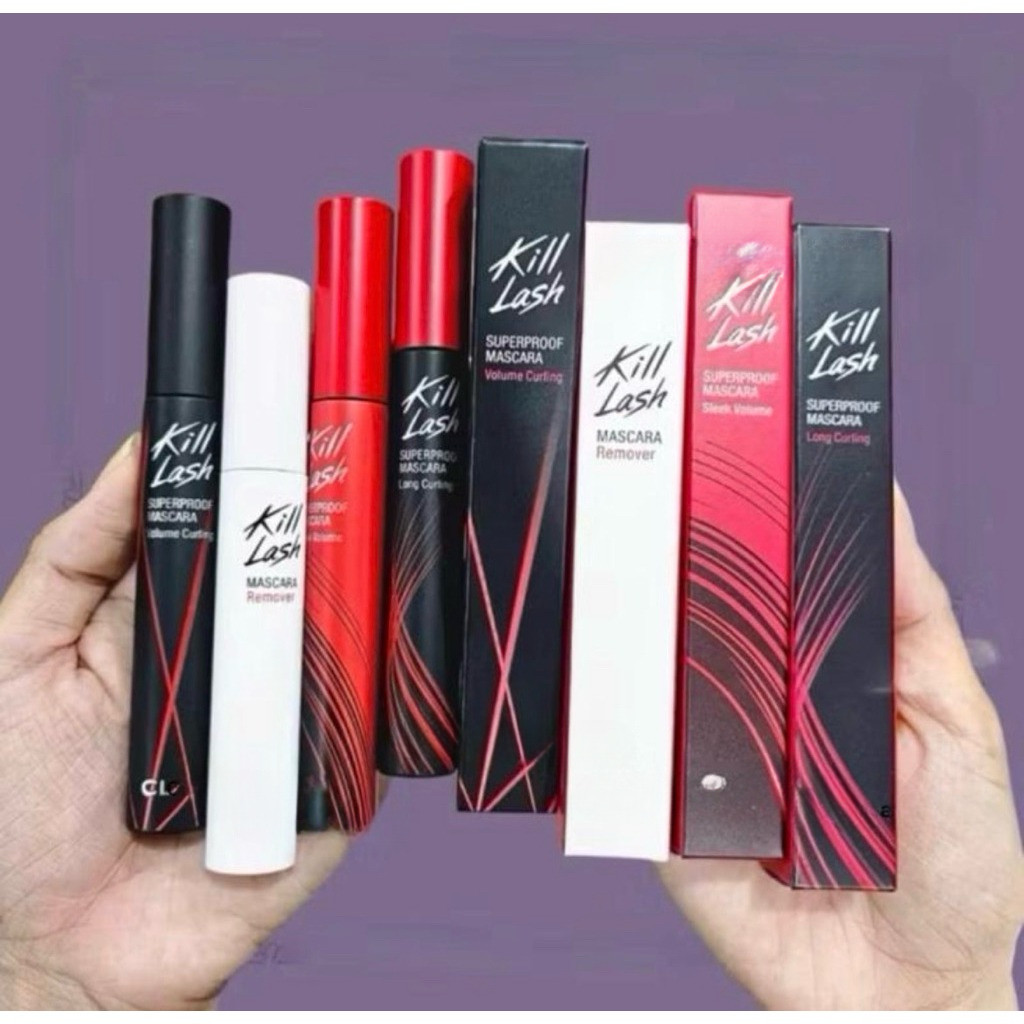 CLI0 Kill Lash Superproof Mascara | Tahan Lama Waterproof