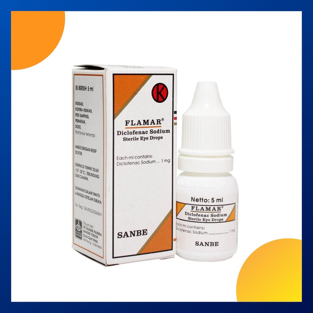 FLAMAR EYEDROP 1 BOTOL @ 5 ML