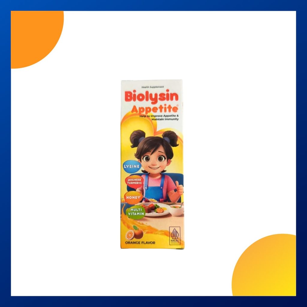 Biolysin Syrup Isi 100 Ml Botol