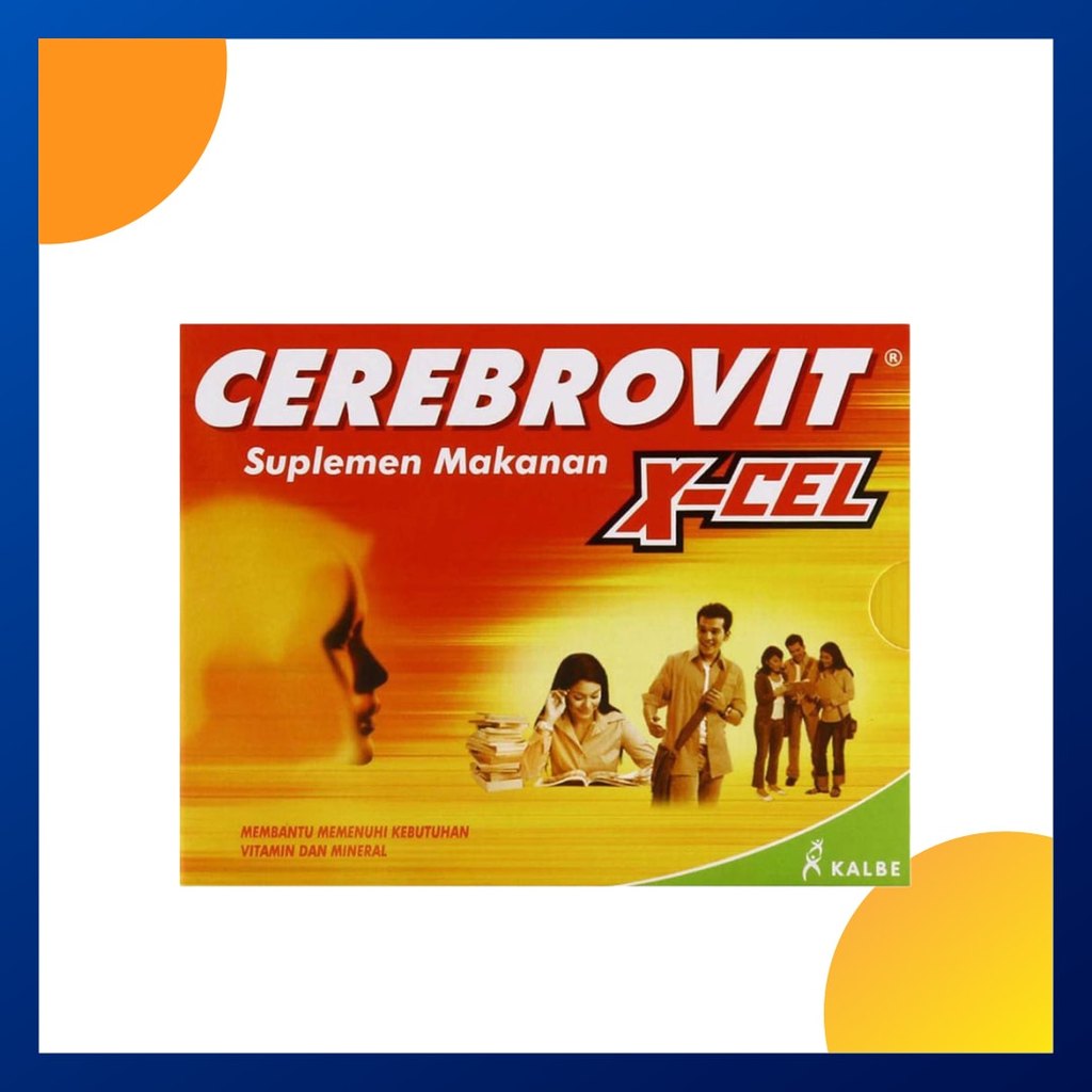 Cerebrovit X Cell Box 100 Kapsul