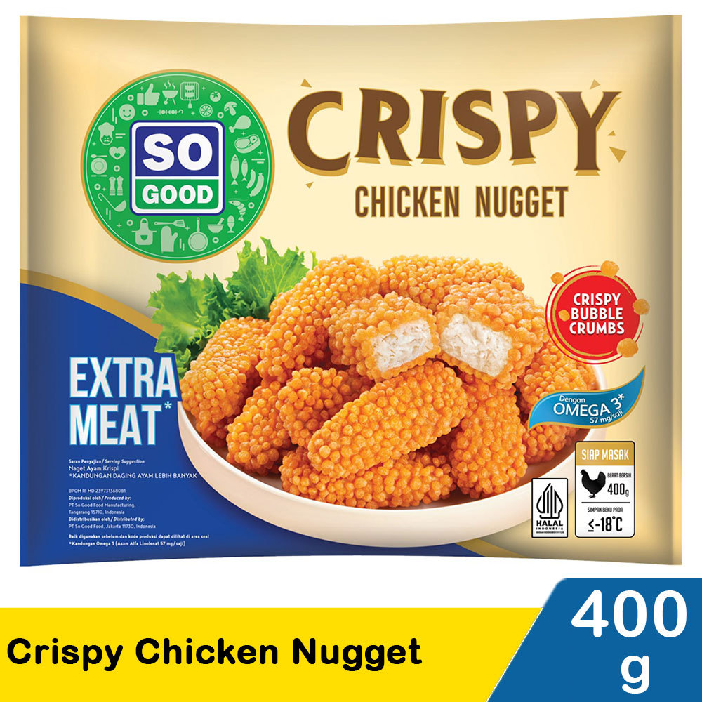 SO GOOD CRISPY CHICKEN NUGGET 400g