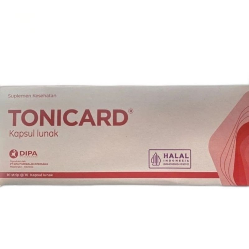 Tonicard Box Isi 100 Kapsul