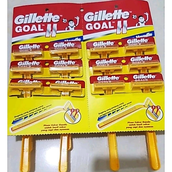 Alat Cukur Kuning 12 pcs