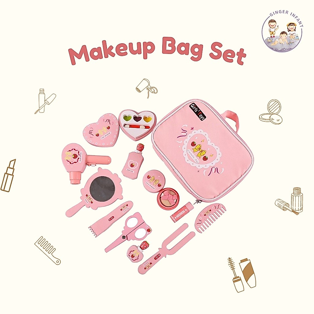 Makeup Bag Set-MAINAN MAKE UP ANAK