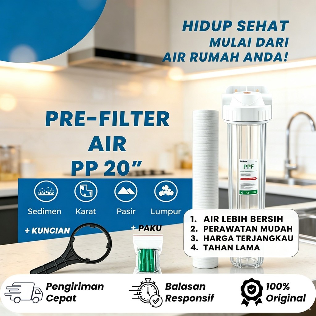 Housing Filter  10 " drat 1 " / Filter Air