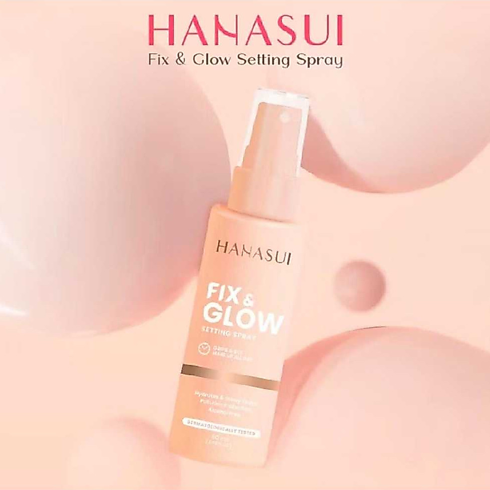 [60ml] Hanasui Fix & Glow Setting Spray